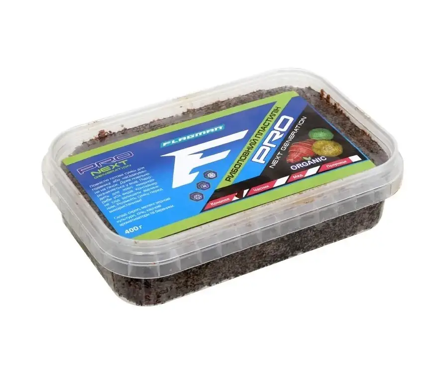 

Пластилин в банке Flagman Мед 400g