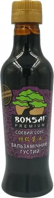 

Bonsai Premium соус cоевый Бальзамческий Густой 250 мл