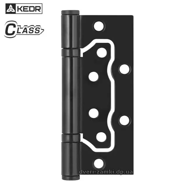 

Петля дверная бабочка KEDR 100x63x2 mm-2BB черный матовый