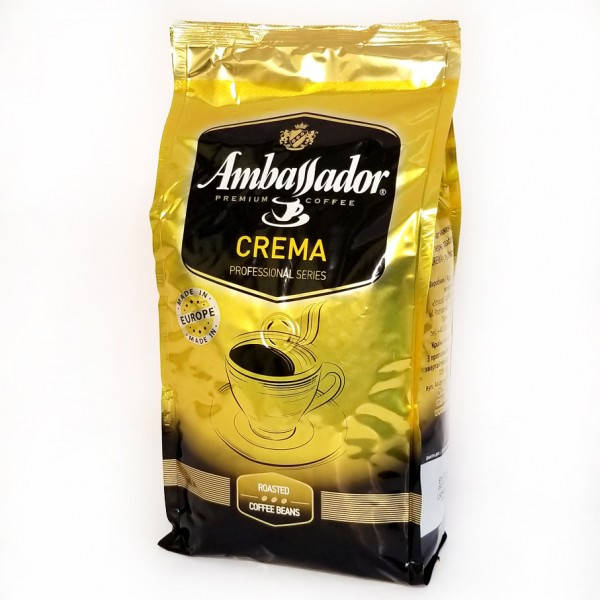 

Кофе зерновой Ambassador Crema 1 кг