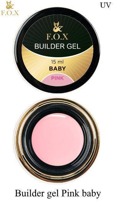 

Гель моделирующий F.O.Х Builder gel Pink baby 15 мл