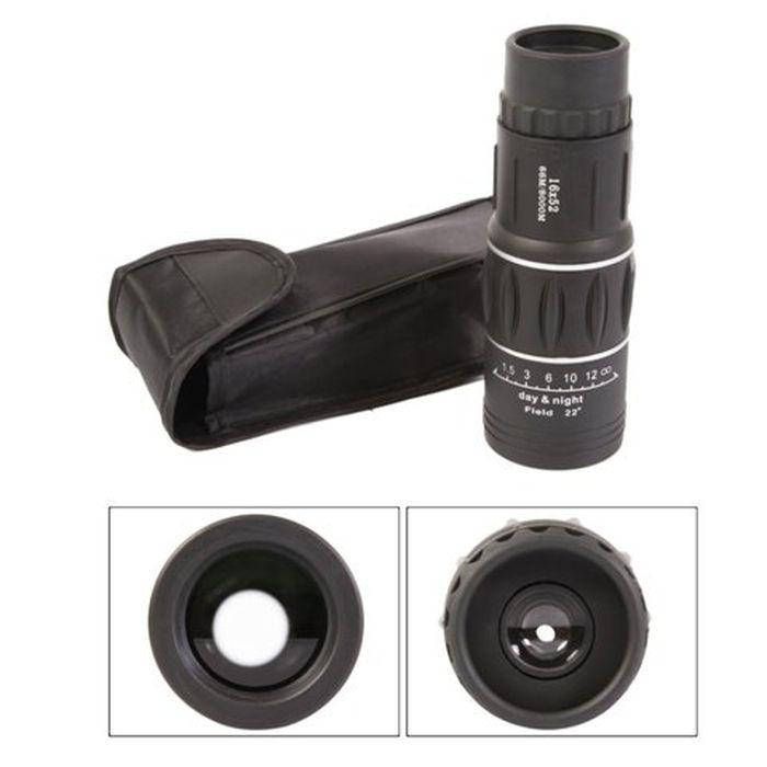 

Мощный монокуляр-подзорная труба Bushnell 16x52 Power View Черный + чехлом