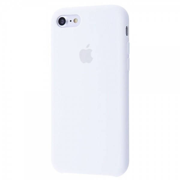

Чехол Silicone Case для iPhone 7 / 8 White (силиконовый чехол белый силикон кейс на айфон 7/8)