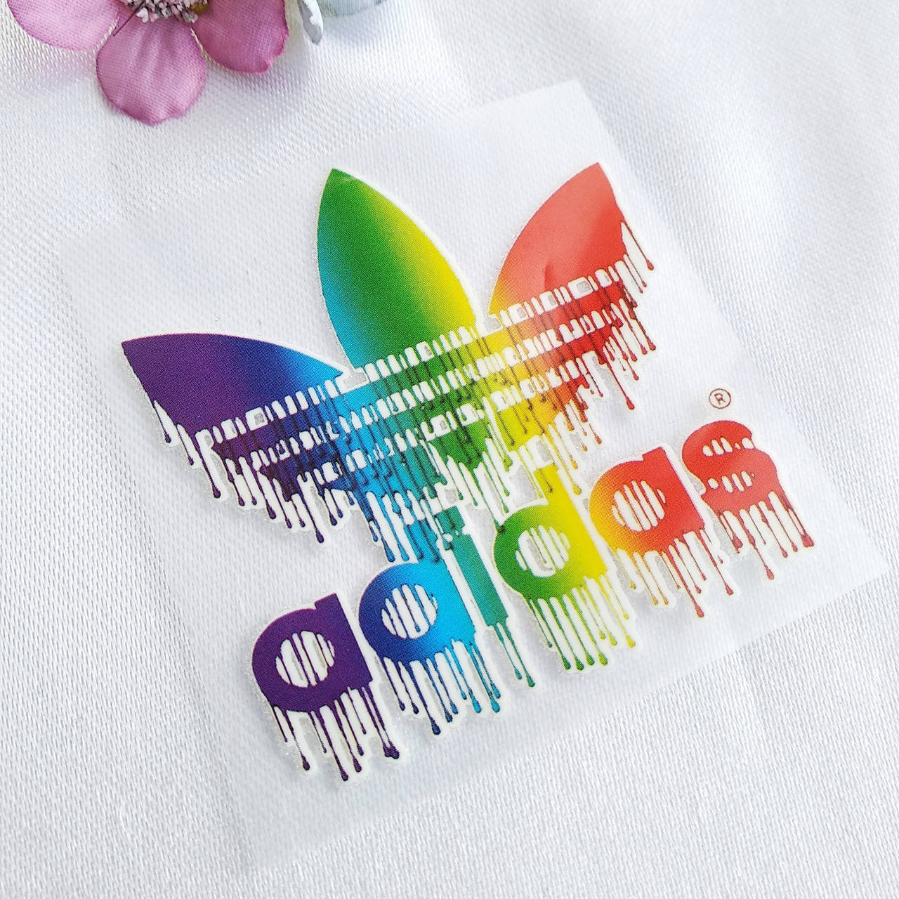 

Термотрансфер логотип ADIDAS