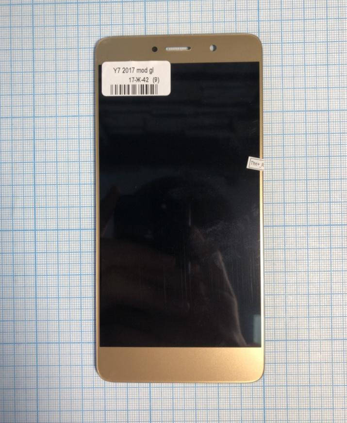 

Дисплей (модуль) для Huawei Y7 2017 (TRT-L21) Y7 Prime Nova Lite Plus Золотий