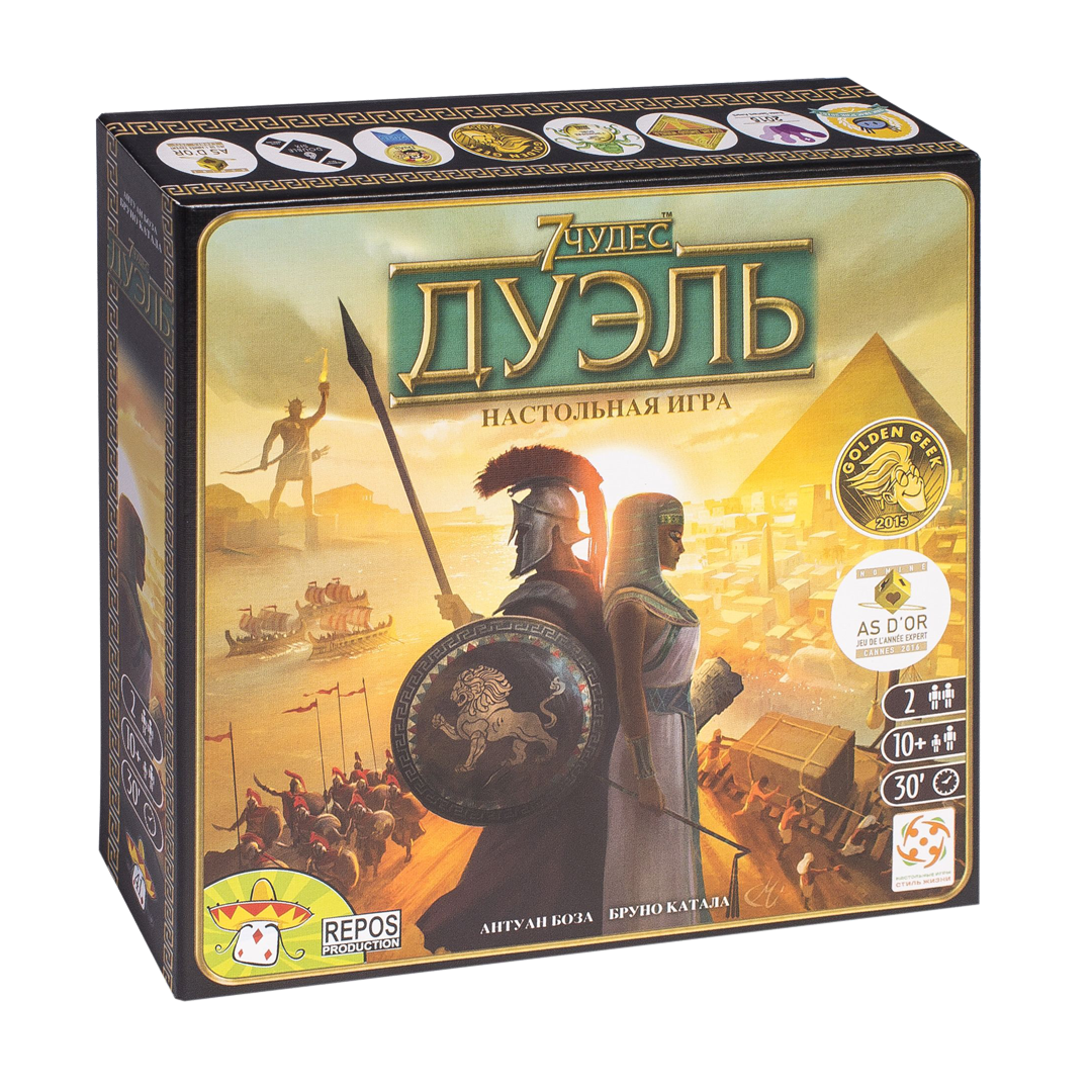 

Настольная игра 7 Чудес: Дуэль (рус.)