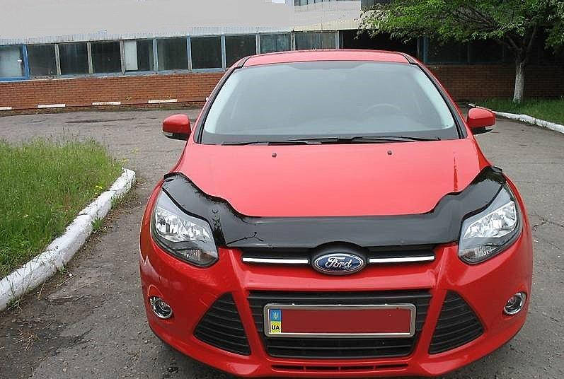 

Дефлектор капота, мухобойка Ford Focus III 2011-2015 VIP Tuning