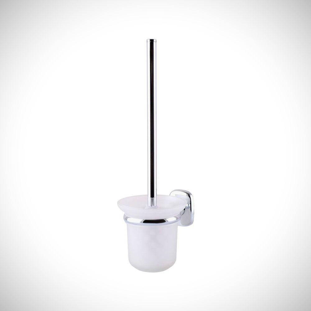 

Ершик настенный Perfect Sanitary Appliances RM1901 стекло хром без крышки, Белый