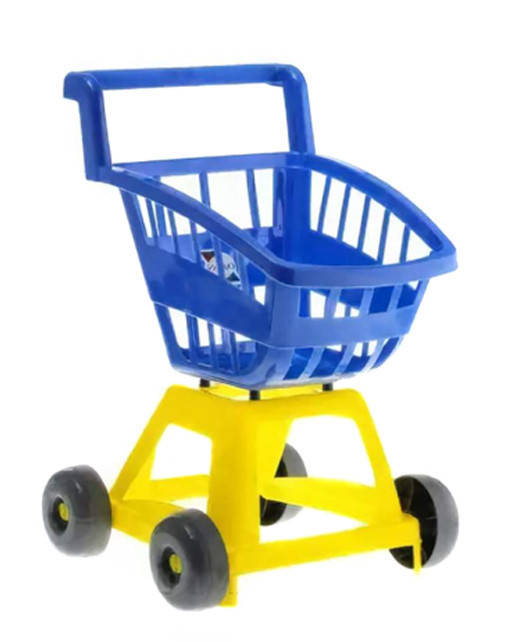 

Игровой набор Магазин тележка с корзинкой 693, 4 цвета (Синий)