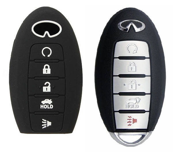 

Infiniti Силиконовый чехол для ключа KC03, Черный
