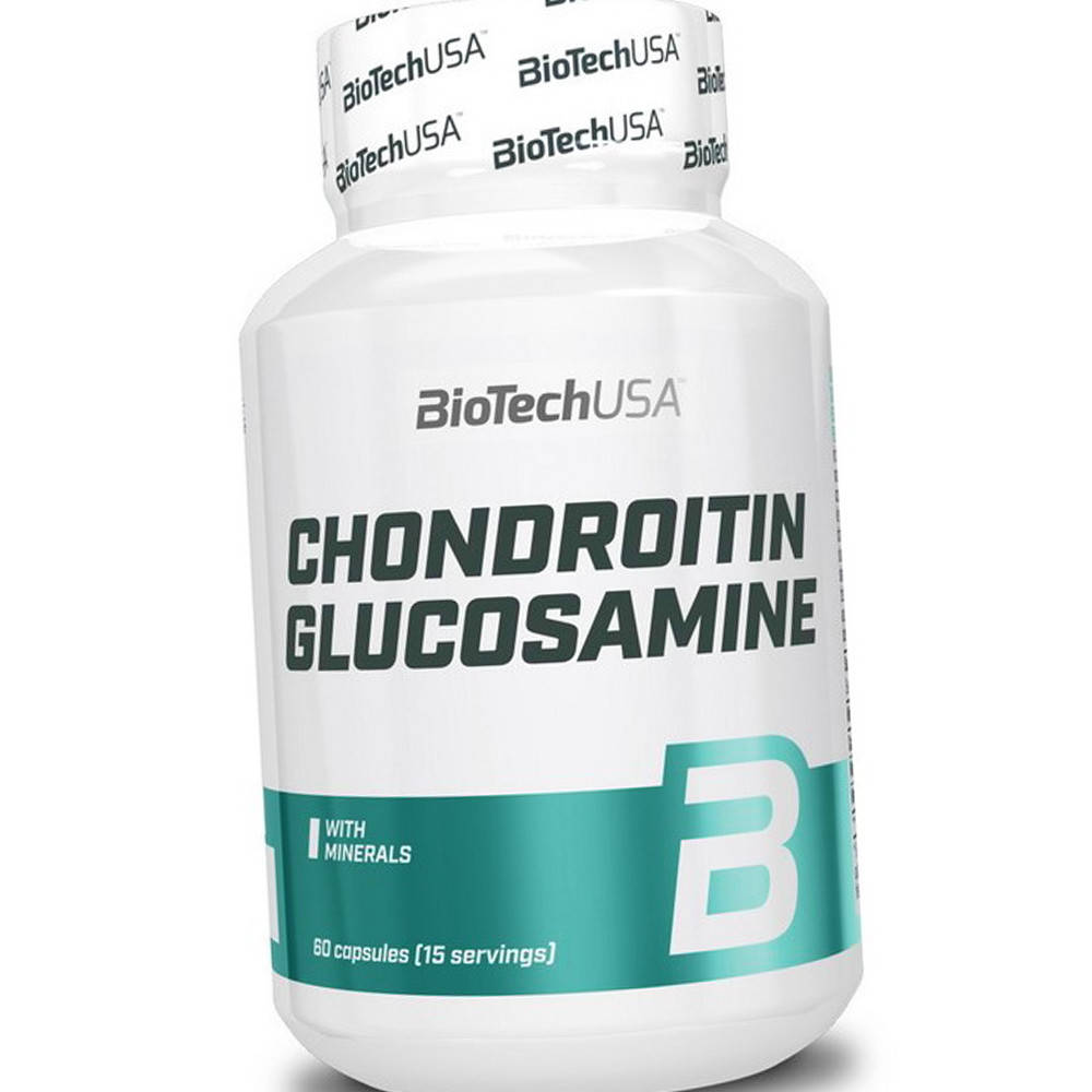 

Глюкозамин Хондроитин BioTech Chondroitin Glucosamine 60 капс