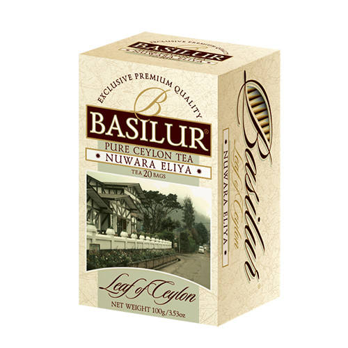 

Чай черный Basilur коллекция Лист Цейлона Нувара-Элия 25х2г