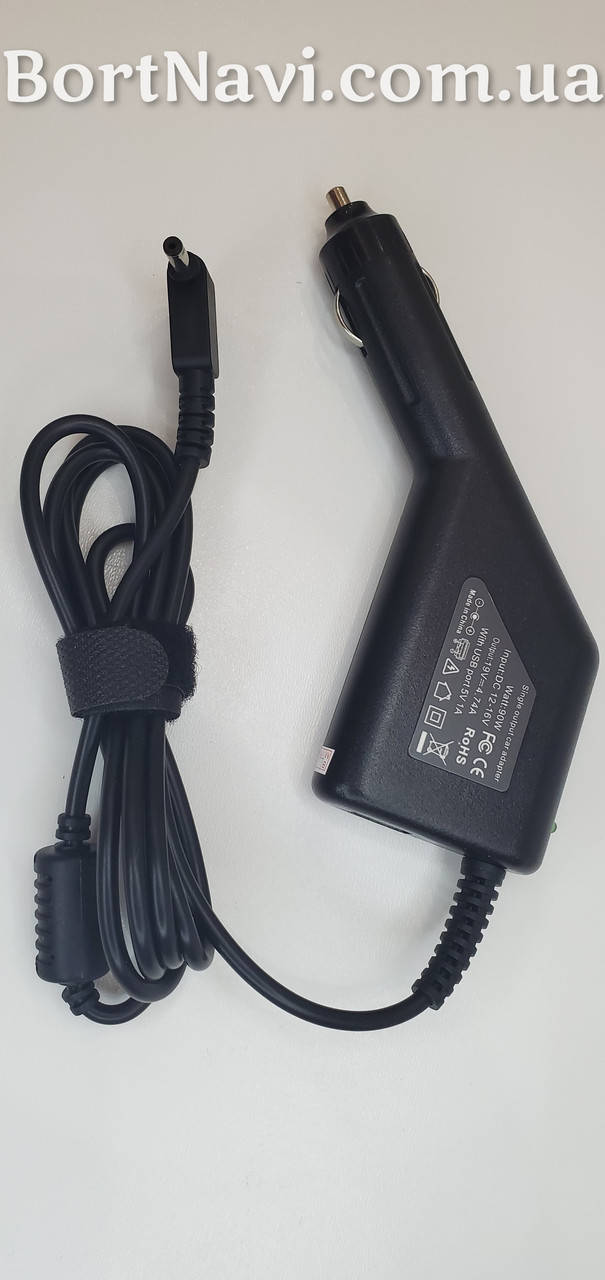 

Автомобильное зарядное для ноутбука ASUS 19V 4.74A ( 4.0 * 1.35 ) 90W
