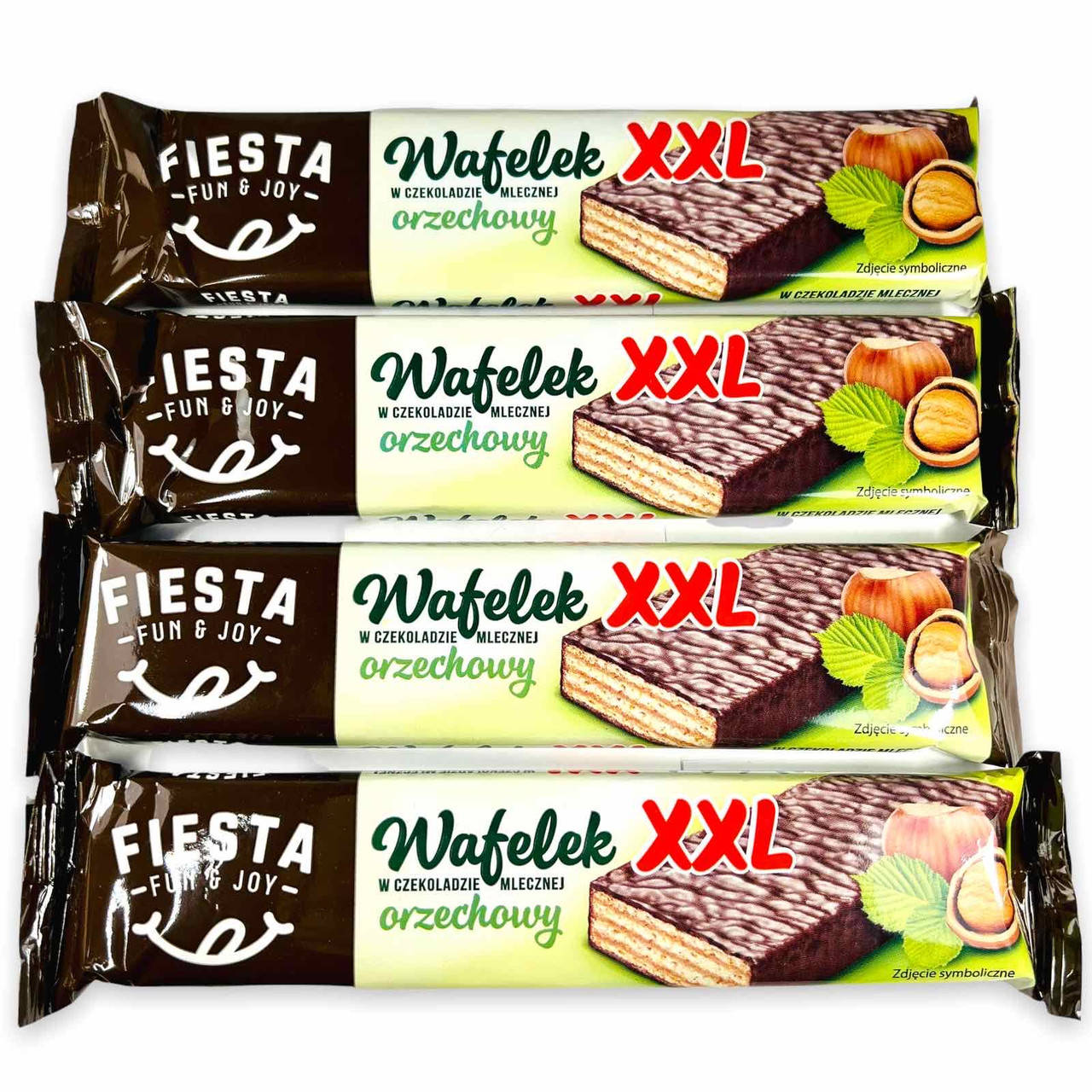 

Вафли ореховые в шоколаде Fiesta orzechowa XXL 50 г