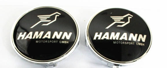 

Заглушки колпачки литых дисков BMW Hamann 68мм