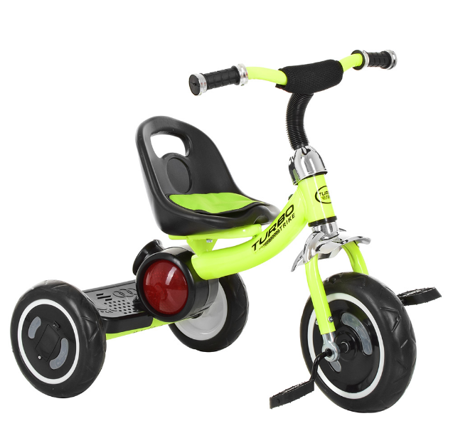 

Детский трехколесный велосипед TurboTrike Blue, Зелёный