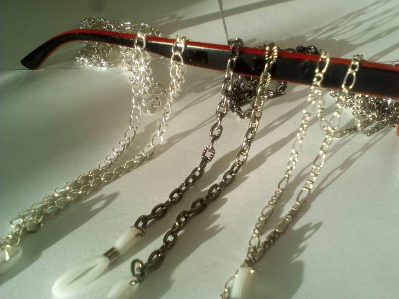 

Цепочки для очков. Ручная работа., Разные цвета