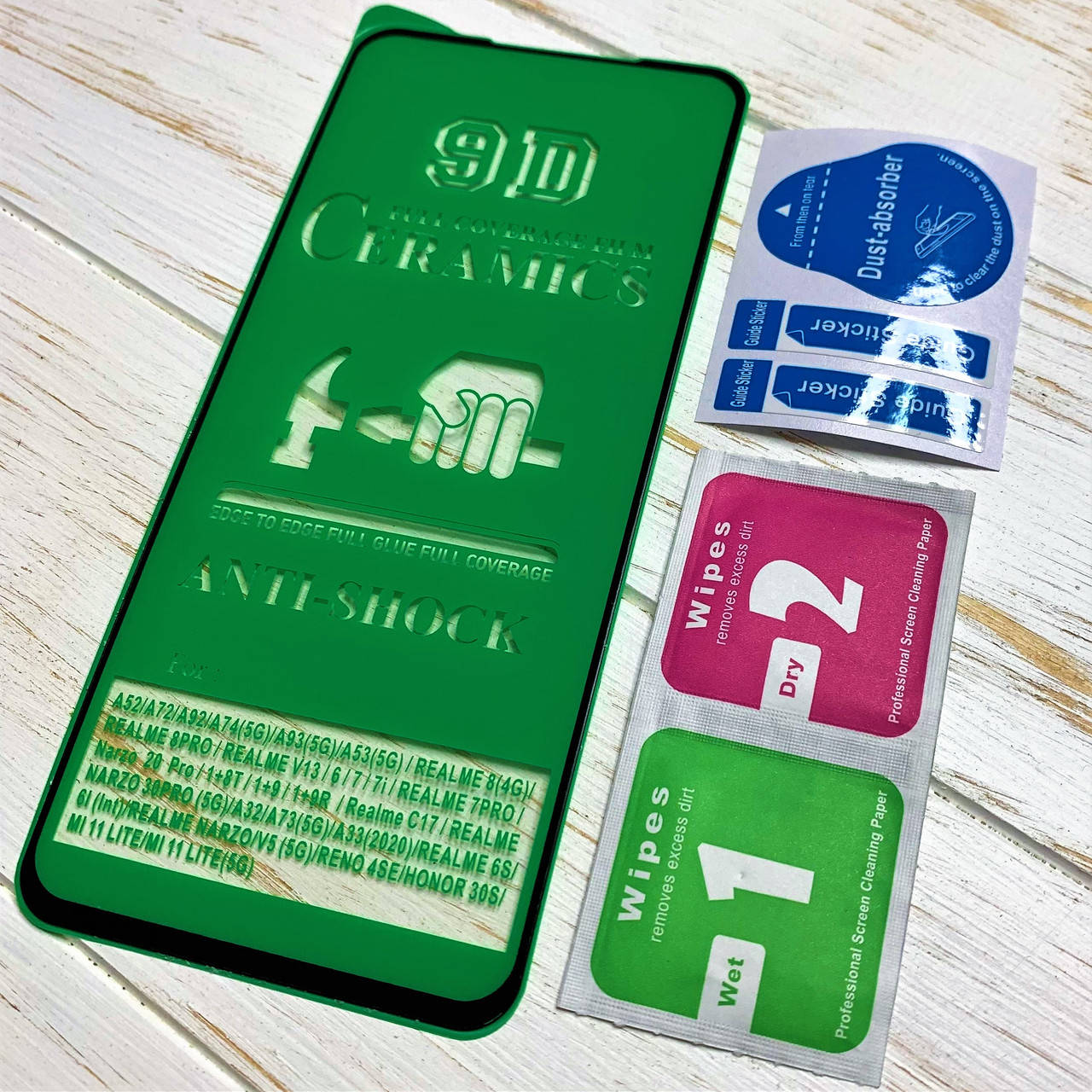 

Керамическое защитное стекло для Xiaomi Mi 11 Lite Ceramic чёрное, Прозрачный