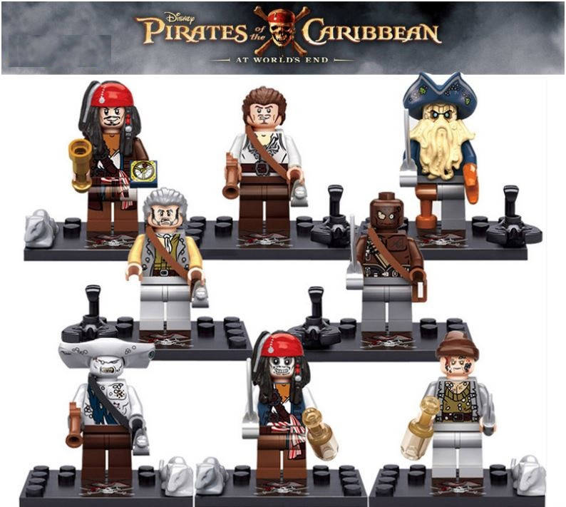 

Пираты Карибского моря 1 , конструктор, BrickArms (Lego Pirates of the Caribbean)