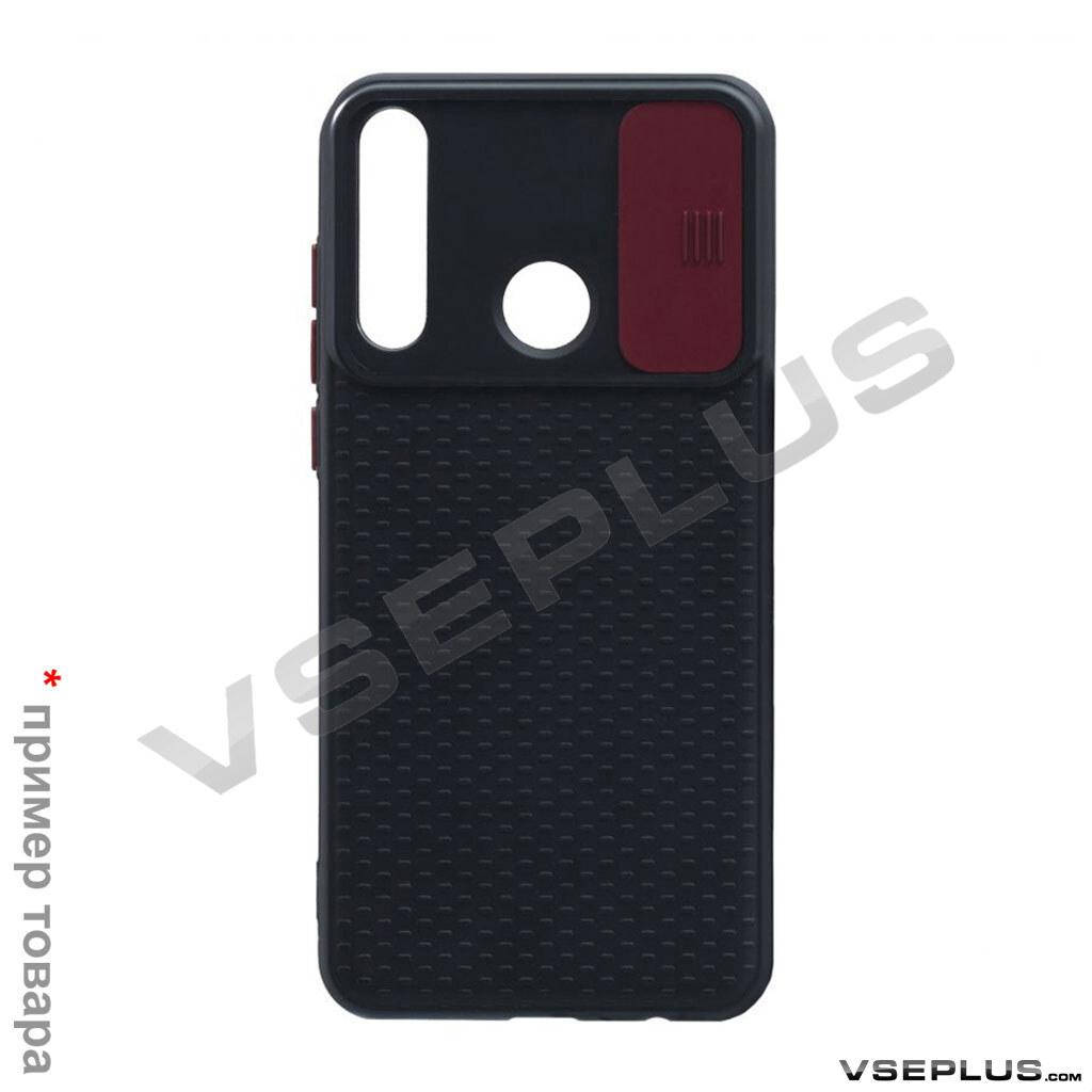 

Чехол (накладка) Huawei Y6P, Non-Slip Curtain, красный