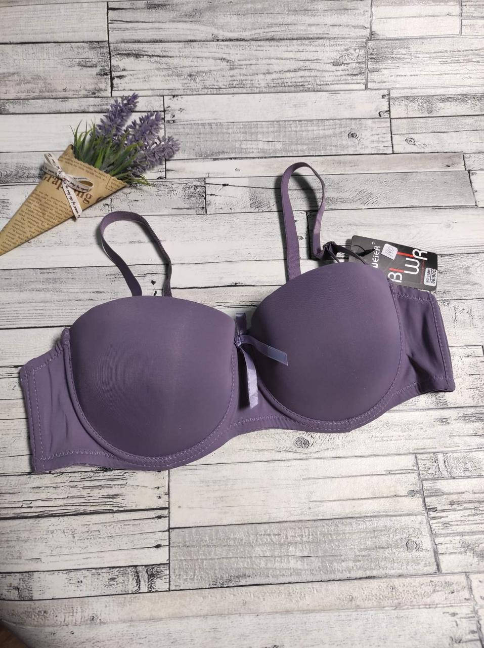 

Бюстгальтер Biweier модель 3189 фиолетовый Push up