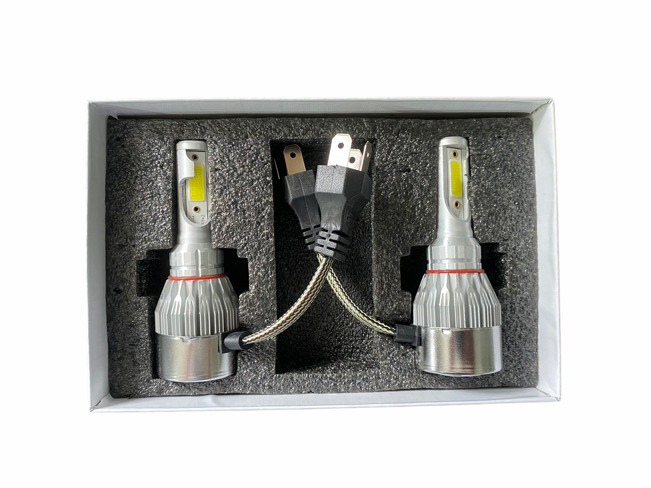 

Комплект LED ламп, Лампы для авто, Комплект автомобильных LED ламп MHZ C6 H4