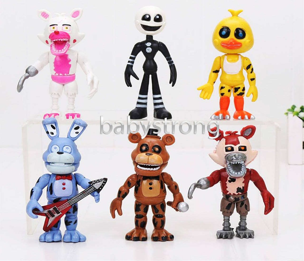 

Коллекция 5 ночей с Фредди 6 шт. Фигурки 11 СМ Фнаф Аниматроники Fnaf игрушки