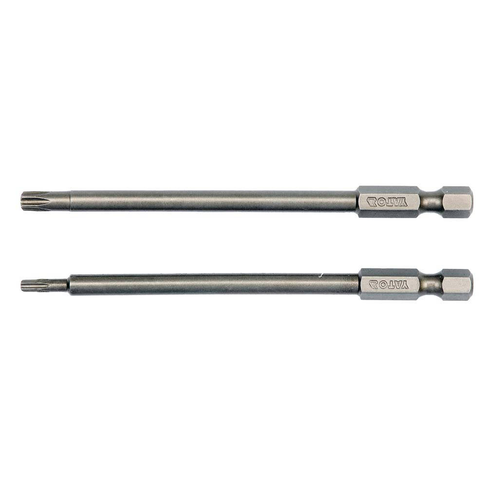

Набор бит 2шт YATO "TORX SECURITY" на кв. 1/4", T10/T25, l=100мм YT-0490