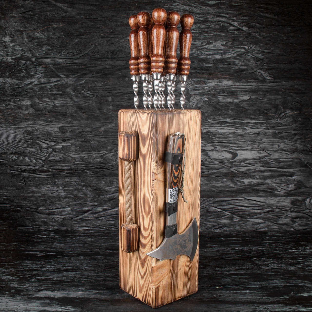 

Подарочный набор шампуров "Колод"