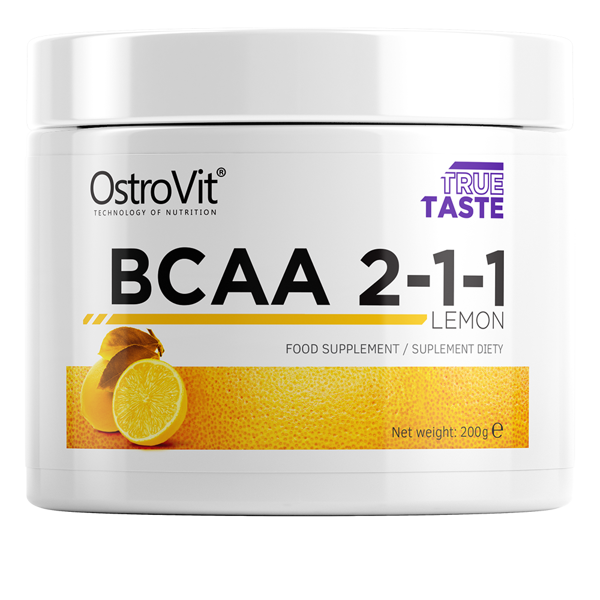 

Аминокислоты OstroVit - BCAA 2-1-1 (200 грамм) lemon/лимон