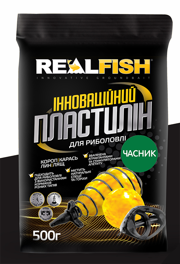 

Пластилин REALFISH "ЧЕСНОК"