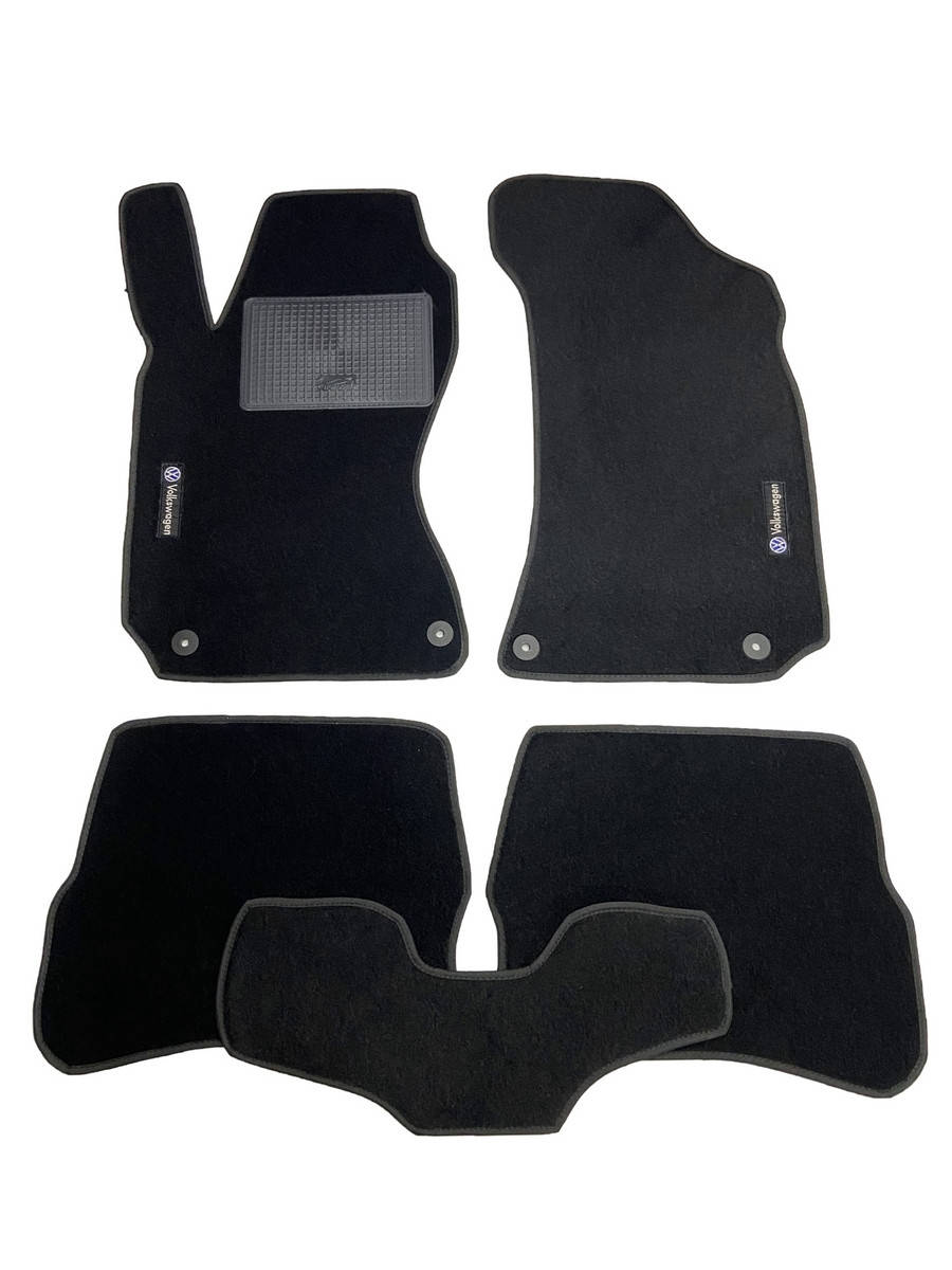 

Коврики автомобильные Autotextile в салон Volkswagen Passat B5 (1996-2005) текстильные, черные (Ciak) Standart, Черный
