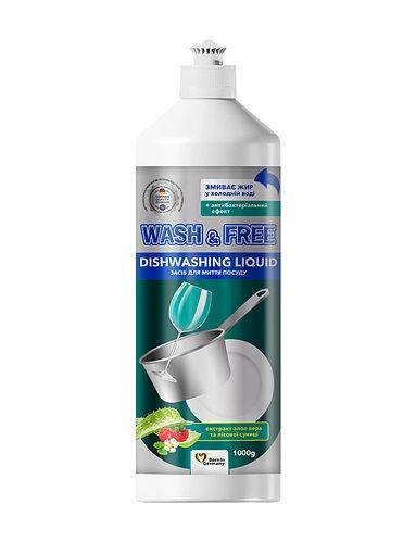 

WASH&FREE Засіб д/пос Алоє&Суниця 1л 723109
