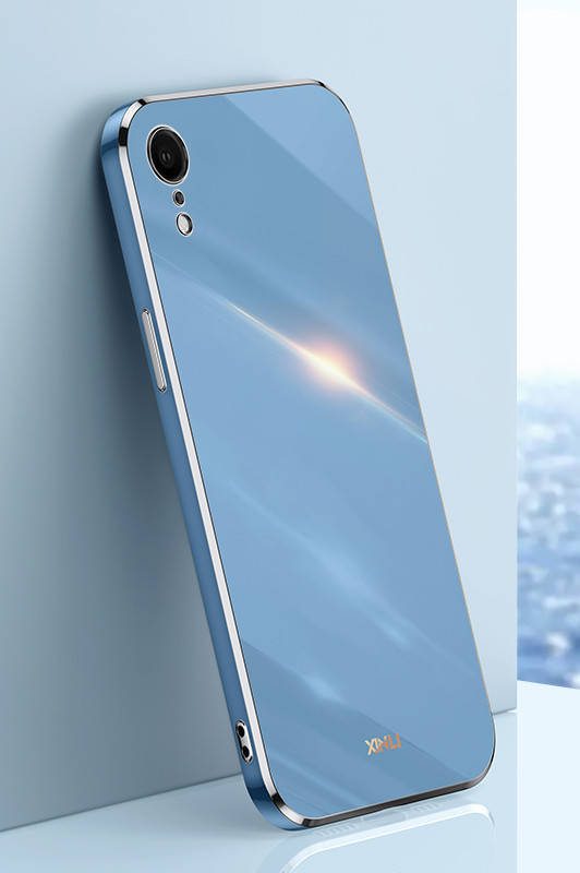 

Чехол 6D Plating для Apple iPhone XR Celestial Blue, Разные цвета