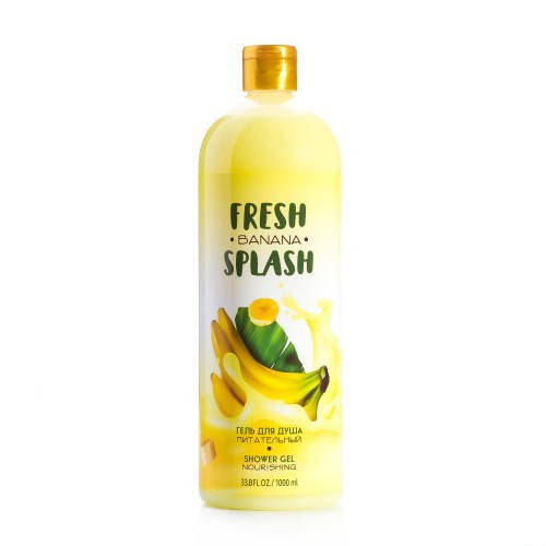 

Гель для душа BioWorld Fresh Splash 1000 мл Питательный банан