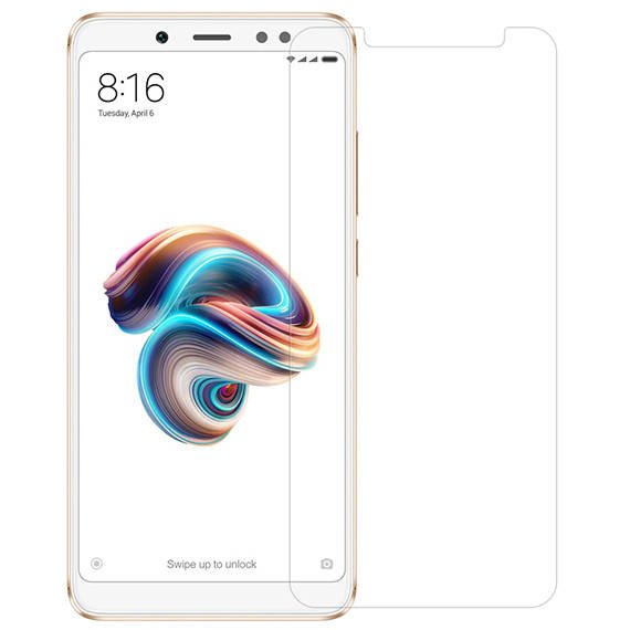 

Защитное стекло для Xiaomi RedMi Note 5 прозрачное, Прозрачный