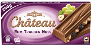 

Шоколад Château Rum Trauben Nuss 200 г