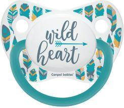 

Пустышка силиконовая анатомическая 6-18 Wild Nature Canpol 23/286, Разные цвета