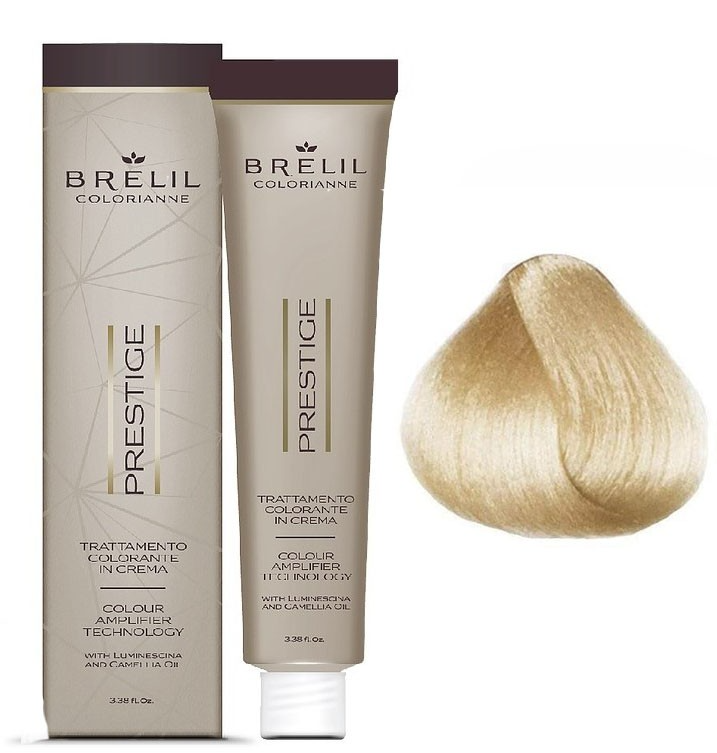 

Brelil Colorianne Prestige Крем-краска для волос 100/0 Суперосветляющий платиновый блондин