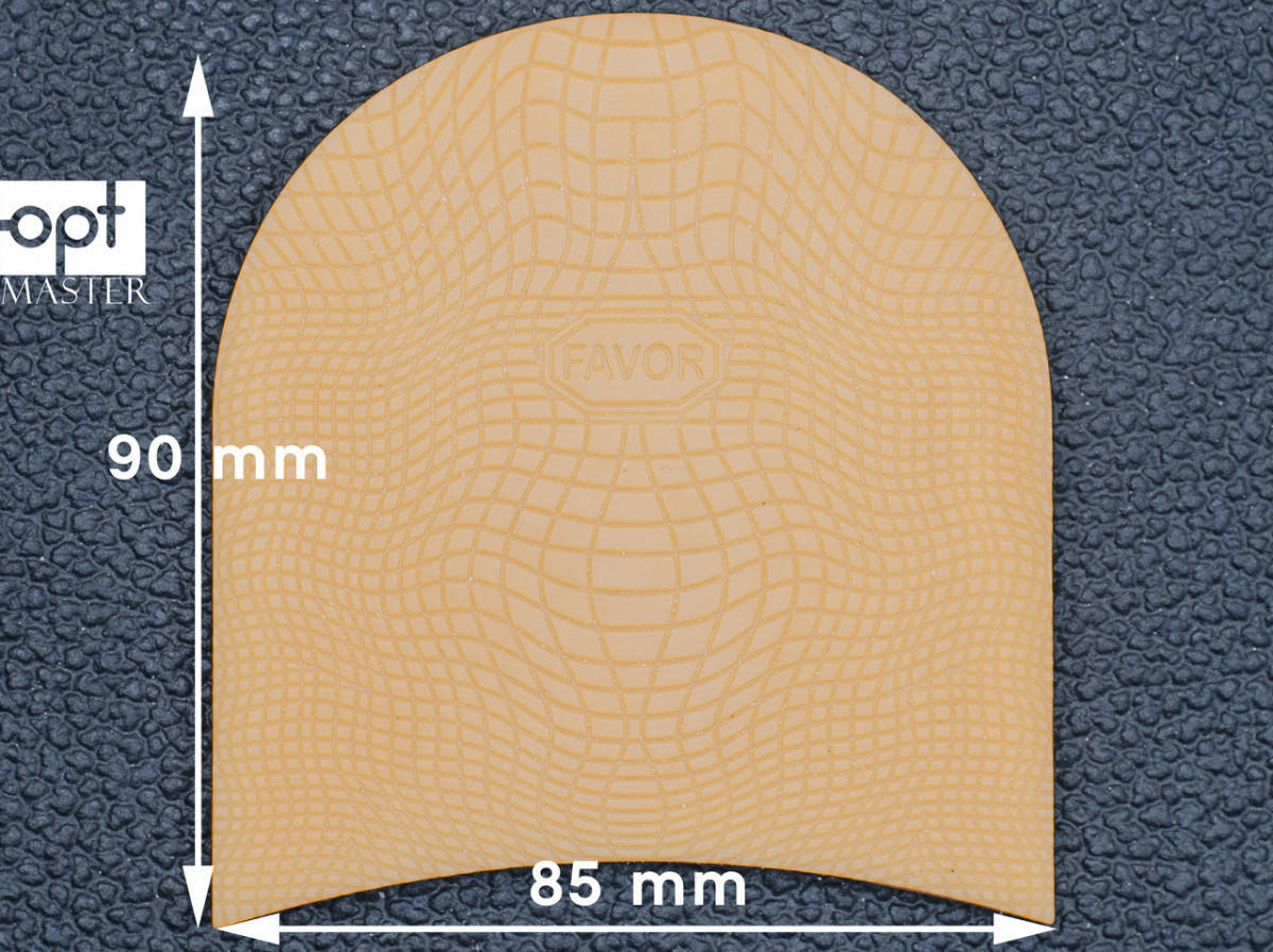 

Набойка резиновая FAVOR-рептилия, т. 6.6 мм, р.средний, цв. бежевый (10)