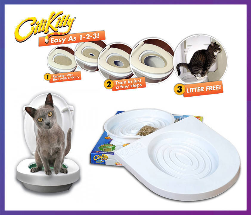 

Система приучения кошек к унитазу Citi Kitty Cat Toilet Training, Качество, Белый