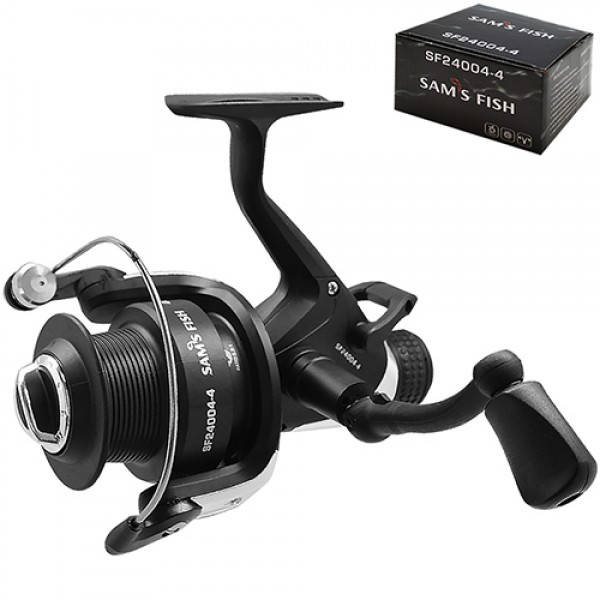 

Катушка с бейтранером Sams Fish 3bb  SF-24004-4, Черный