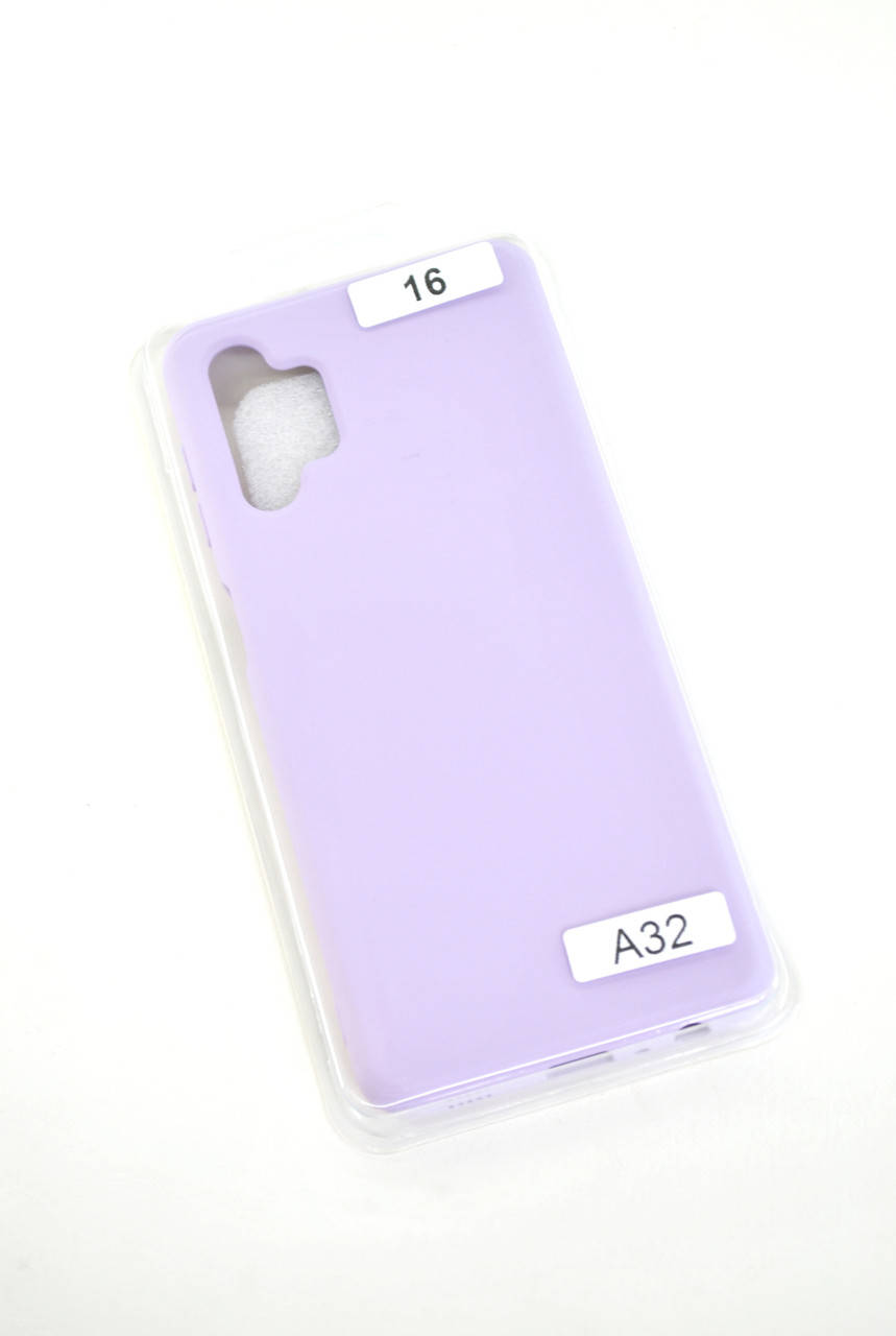 

Чехол для телефона Samsung A32 5G Silicon Original FULL №16 Lilac (4you), Сиреневый