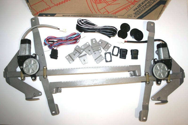 

Стеклоподъемники электрические 1118 передние Гранат (комплект)