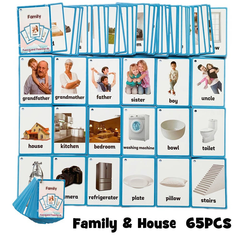 

Flashcards Family & House