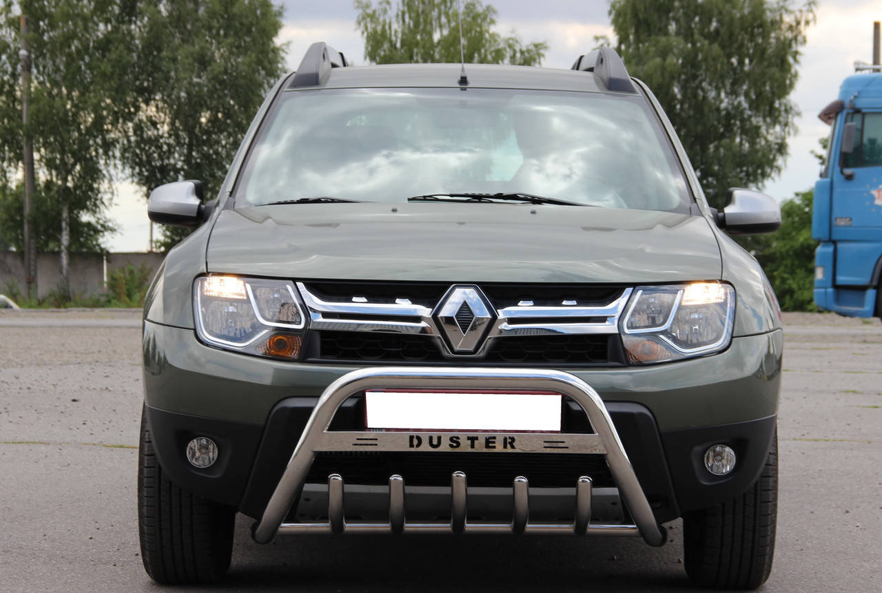 

Кенгурятник для Renault Duster 2010-2018 2018+ защита бампера дуги пороги
