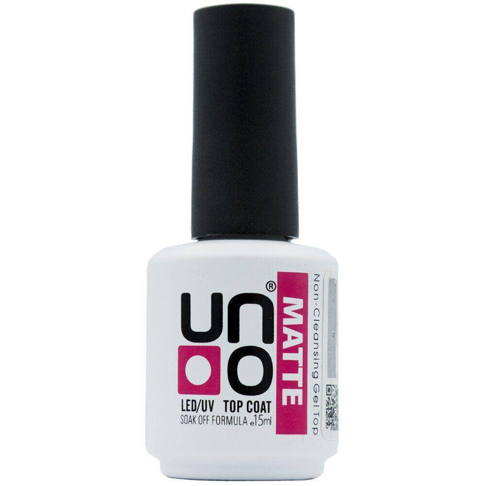 

Топ для ногтей UNO 15 мл Matte Top Coat, матовый