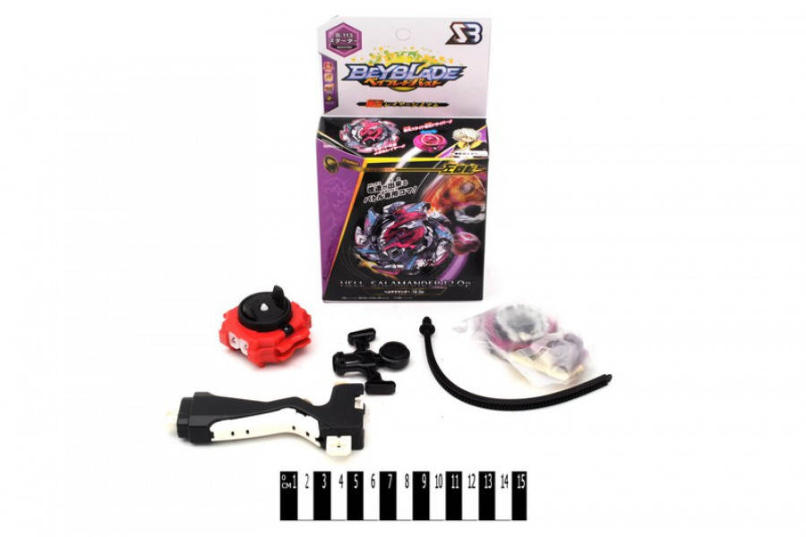 

BeyBlade Бейблейд HELL SALAMANDER з запуском (коробка)
