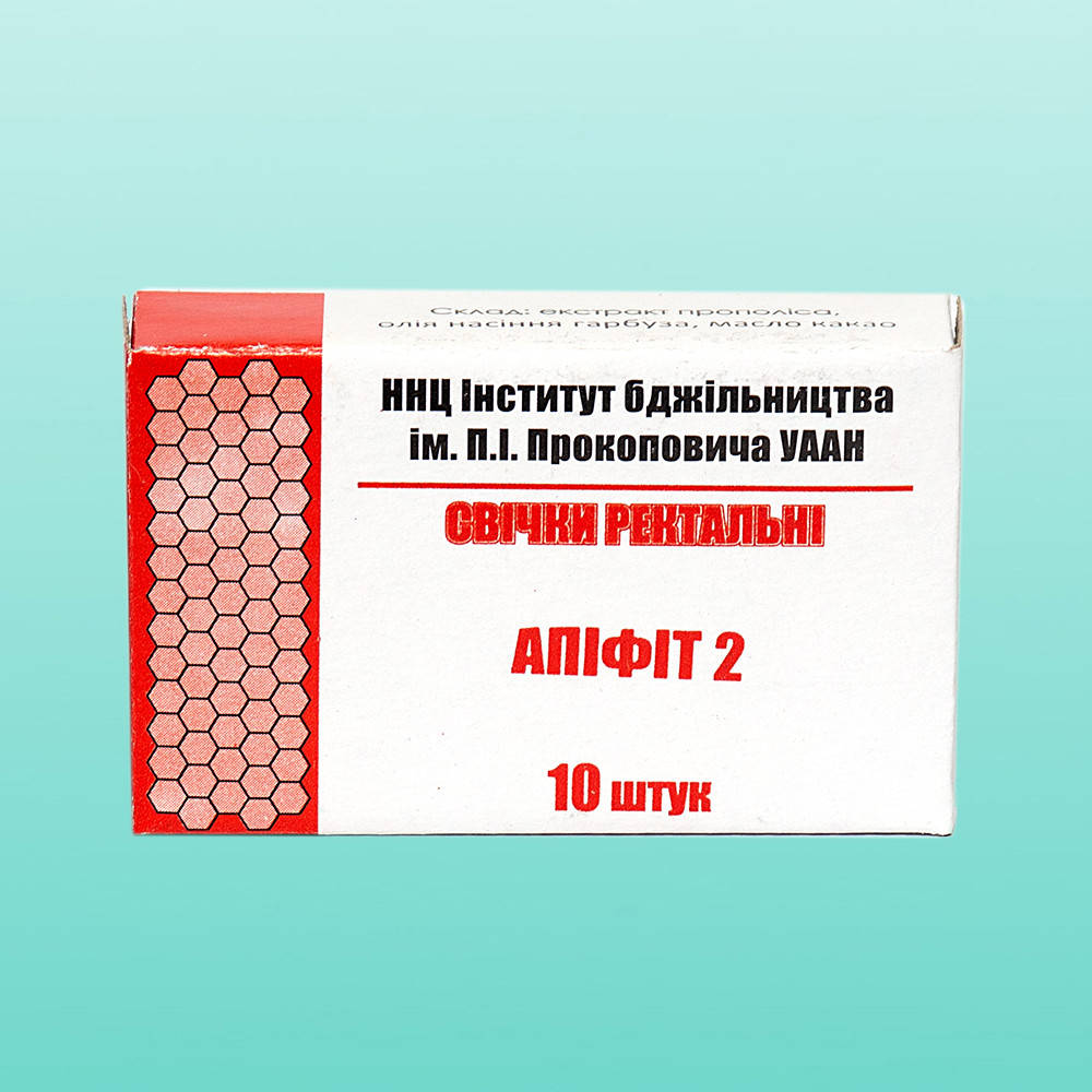 

Свечи Апифит - 2 с прополисом и маслом семян тыквы