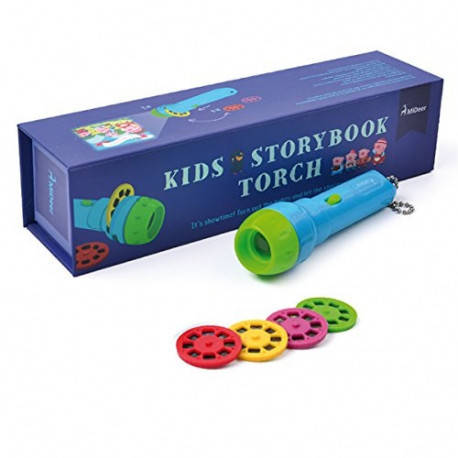 

Проектор-фонарик "Любимые сказки" MiDeer Toys, Синий